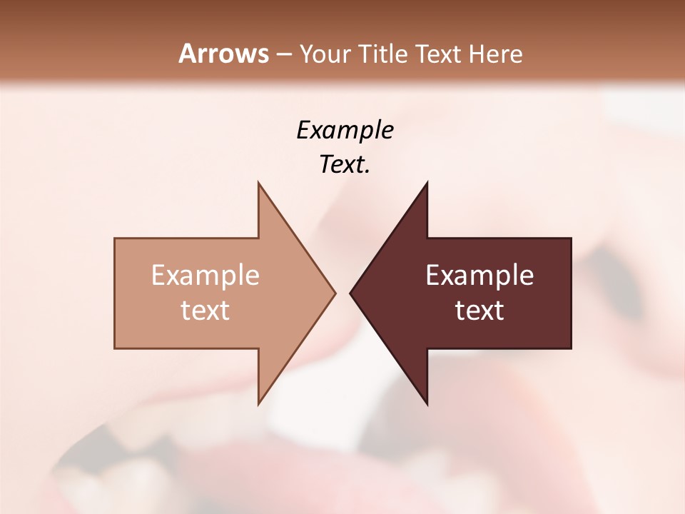 Beautiful Lips PowerPoint Template