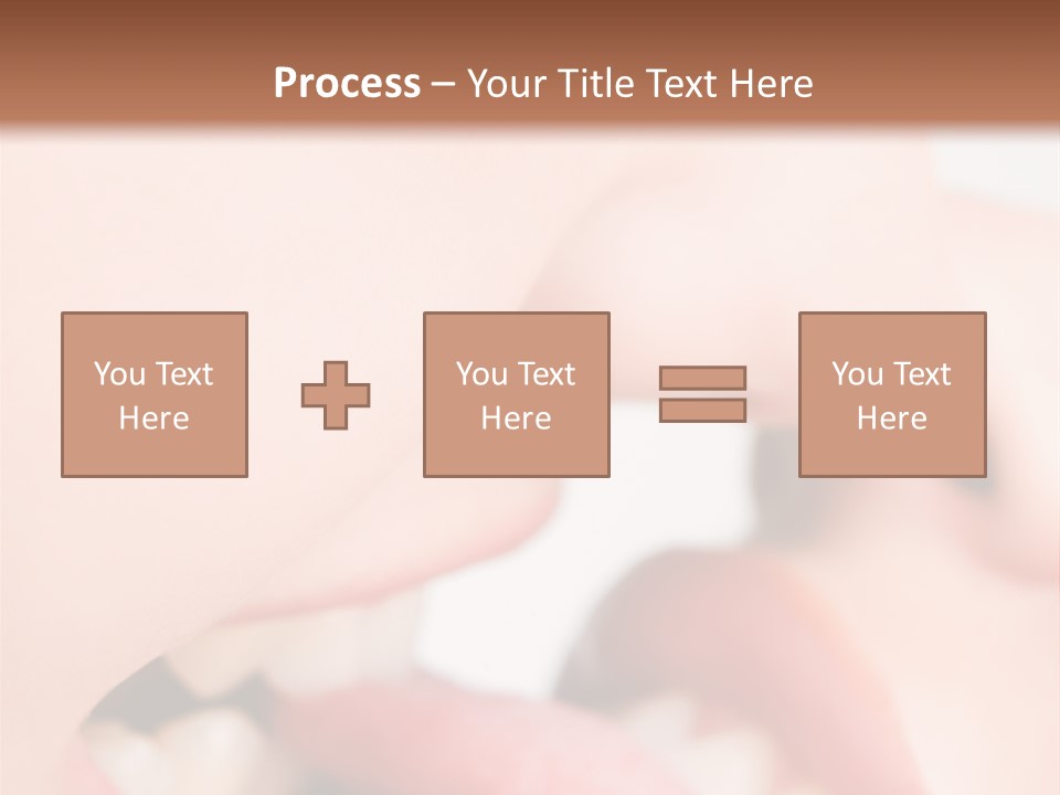 Beautiful Lips PowerPoint Template