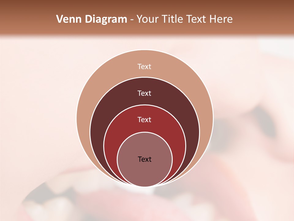 Beautiful Lips PowerPoint Template