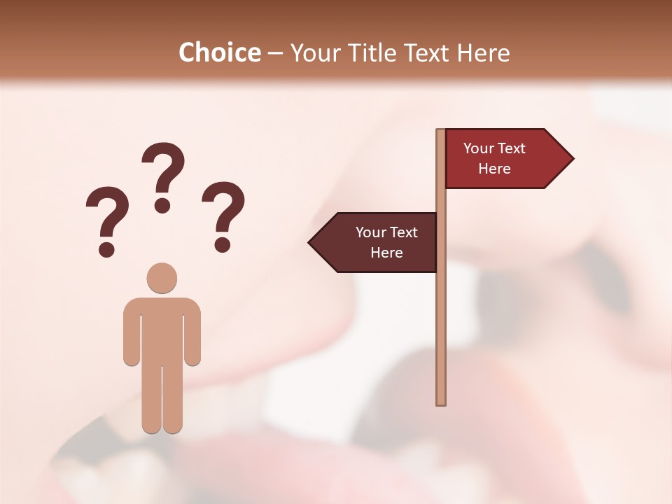 Beautiful Lips PowerPoint Template