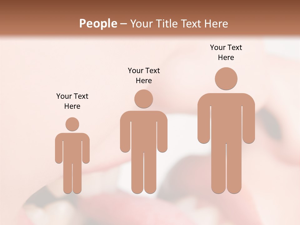 Beautiful Lips PowerPoint Template