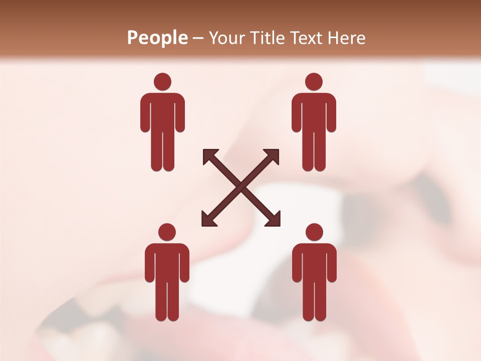 Beautiful Lips PowerPoint Template