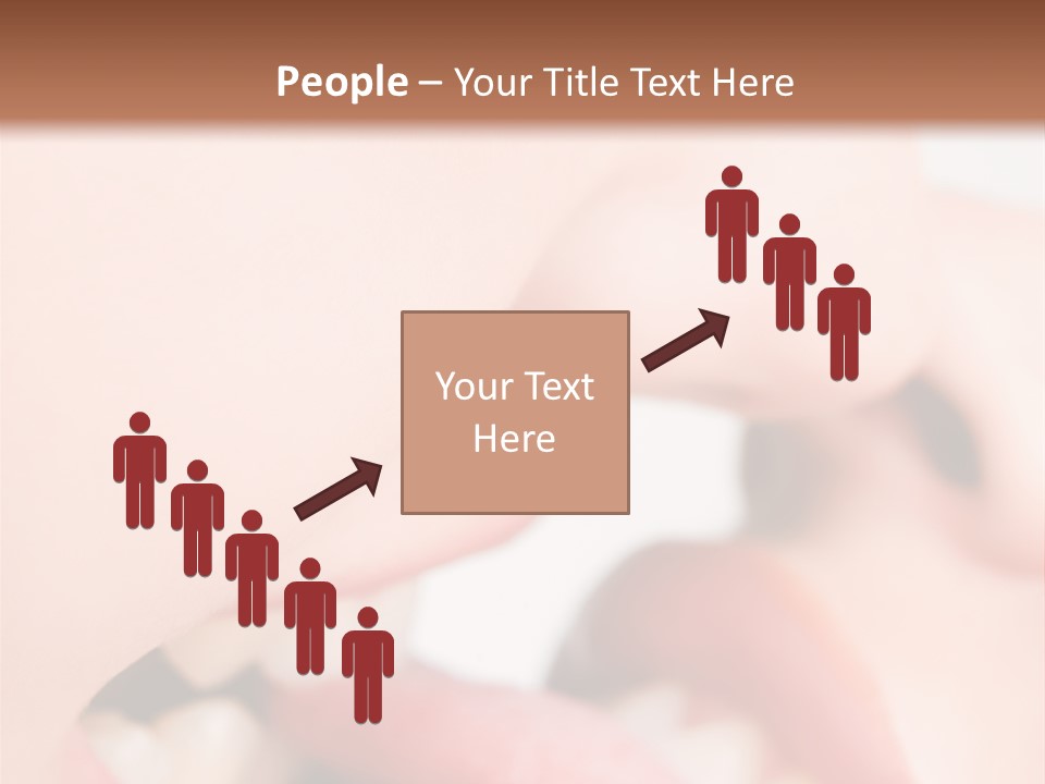 Beautiful Lips PowerPoint Template