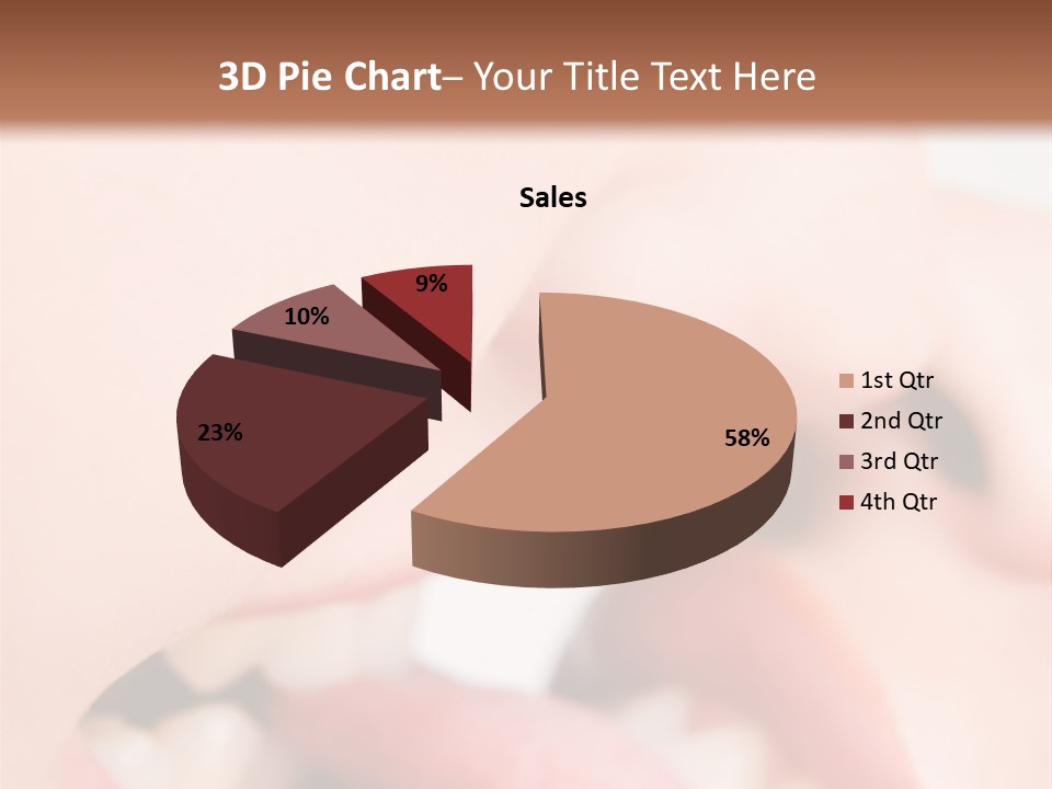 Beautiful Lips PowerPoint Template