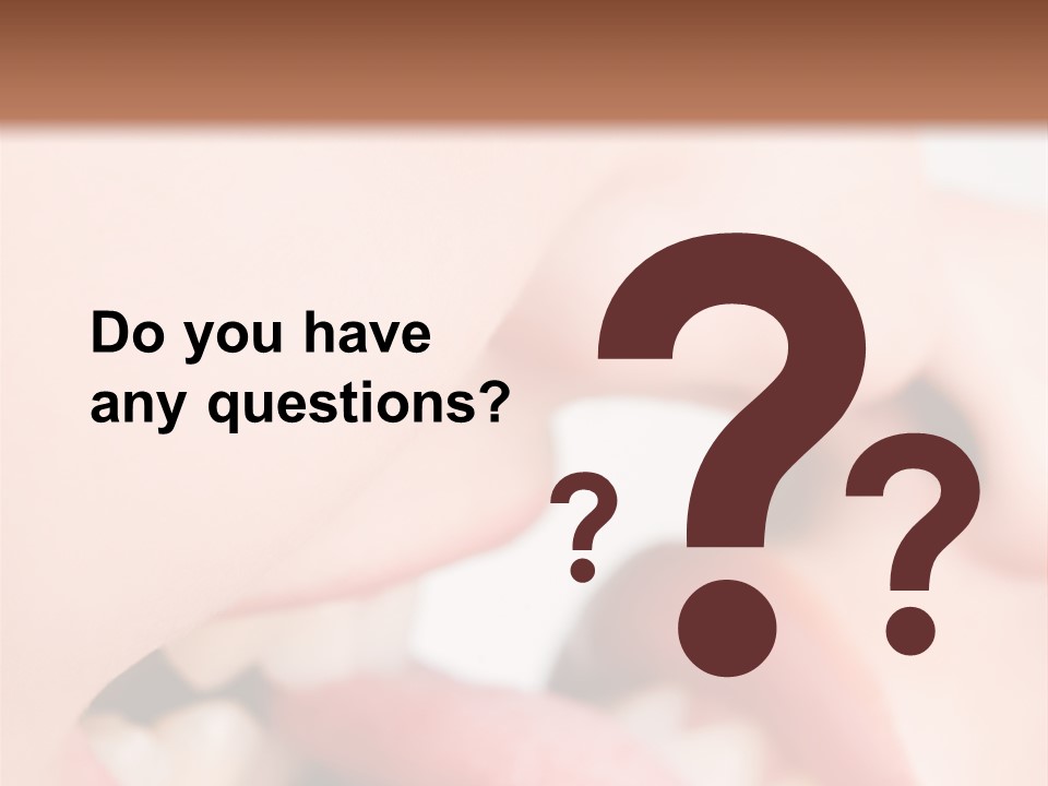 Beautiful Lips PowerPoint Template