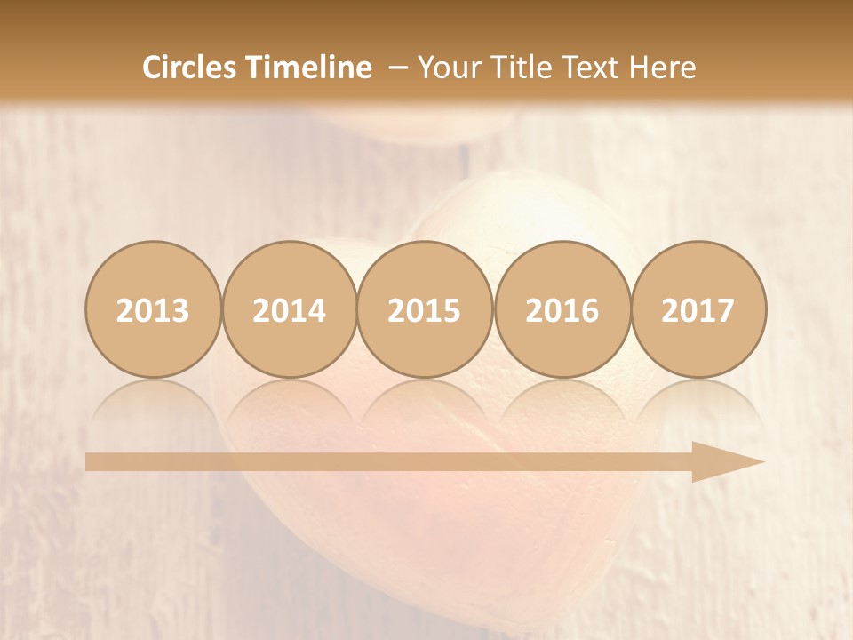 Decoration Gold Celebration PowerPoint Template