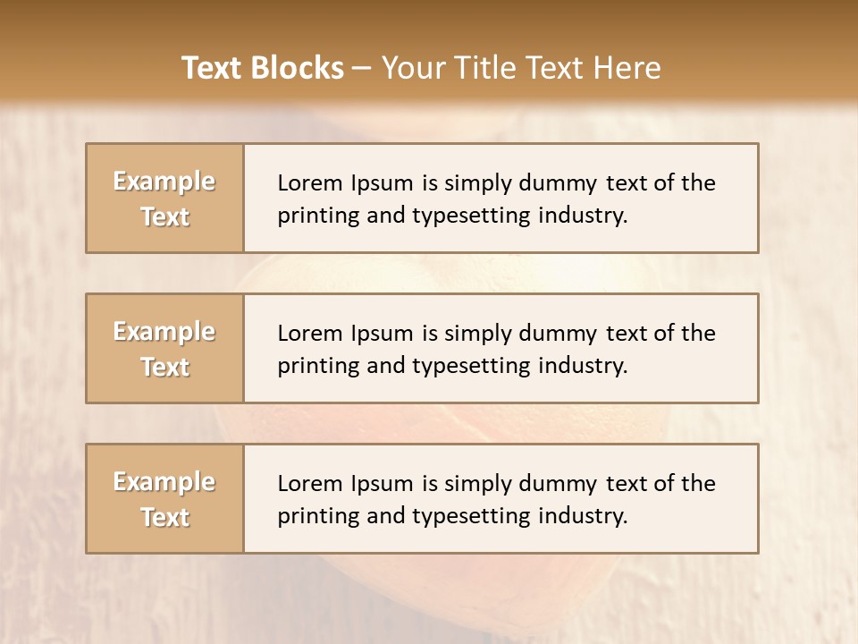 Decoration Gold Celebration PowerPoint Template