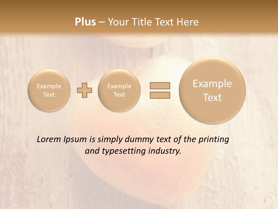 Decoration Gold Celebration PowerPoint Template