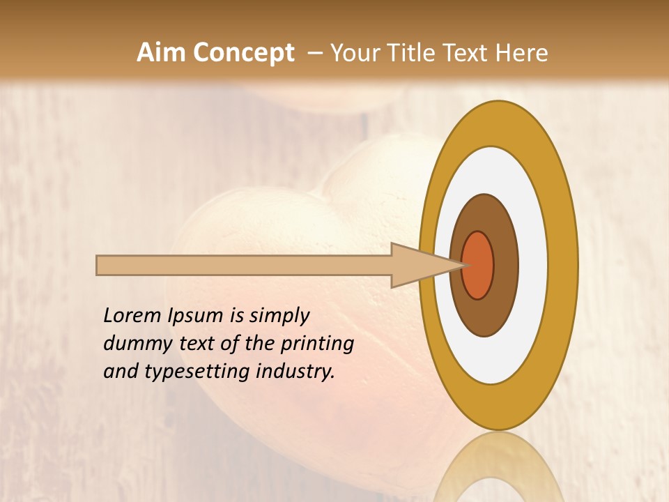 Decoration Gold Celebration PowerPoint Template