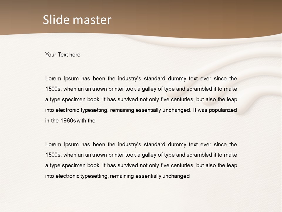 Ring Wedding Invitation PowerPoint Template