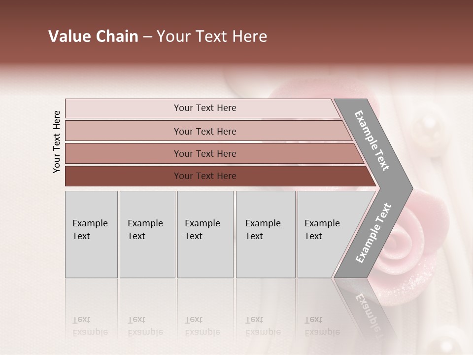Cake Roses PowerPoint Template