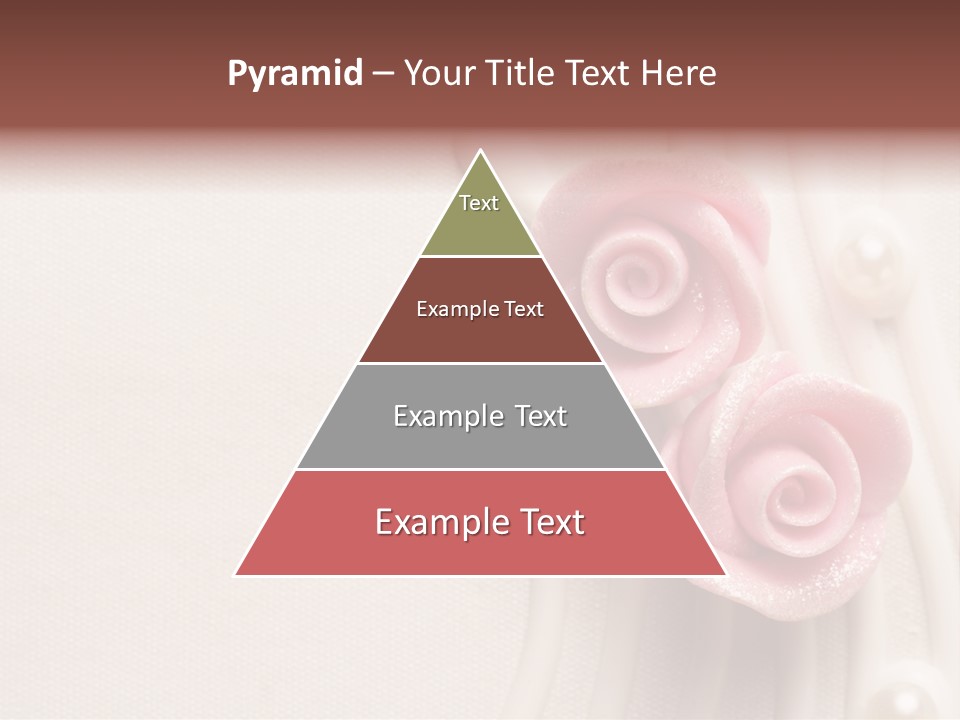 Cake Roses PowerPoint Template