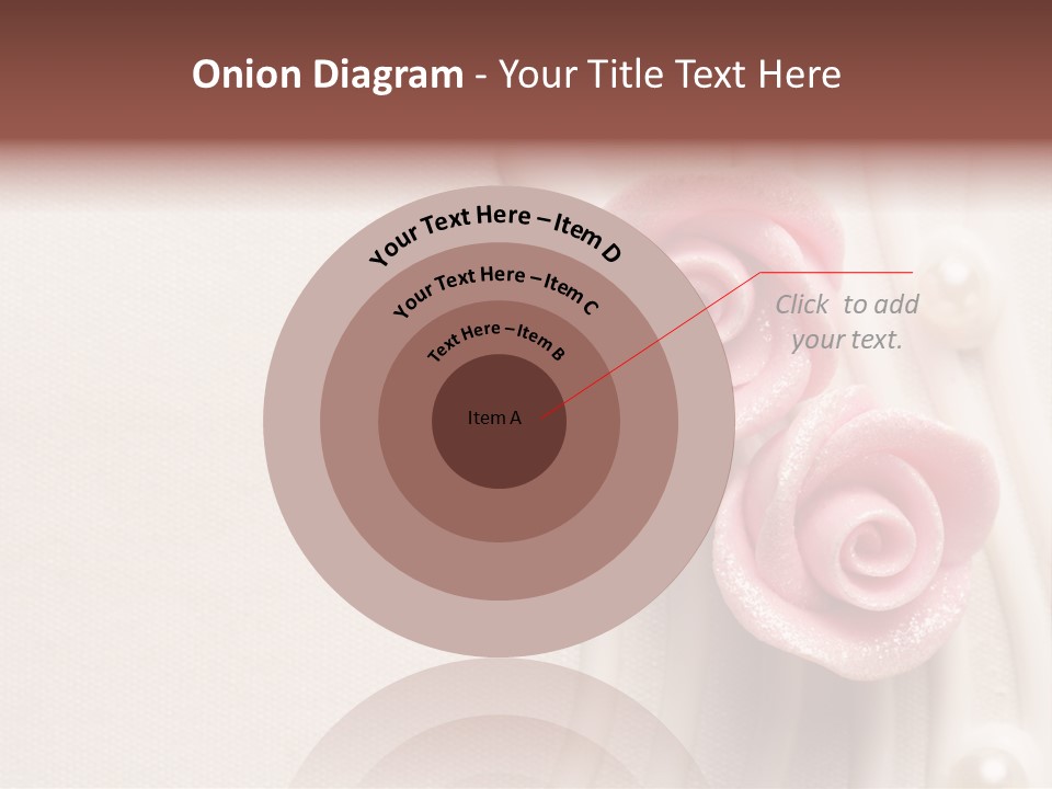 Cake Roses PowerPoint Template