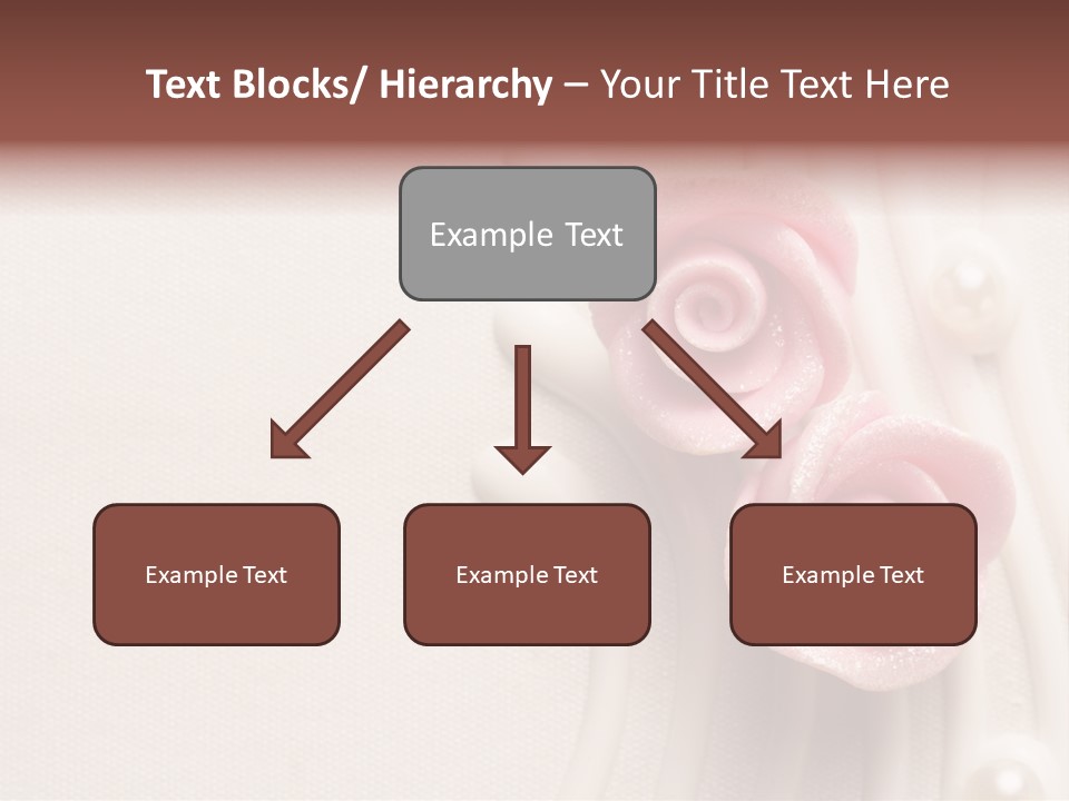 Cake Roses PowerPoint Template