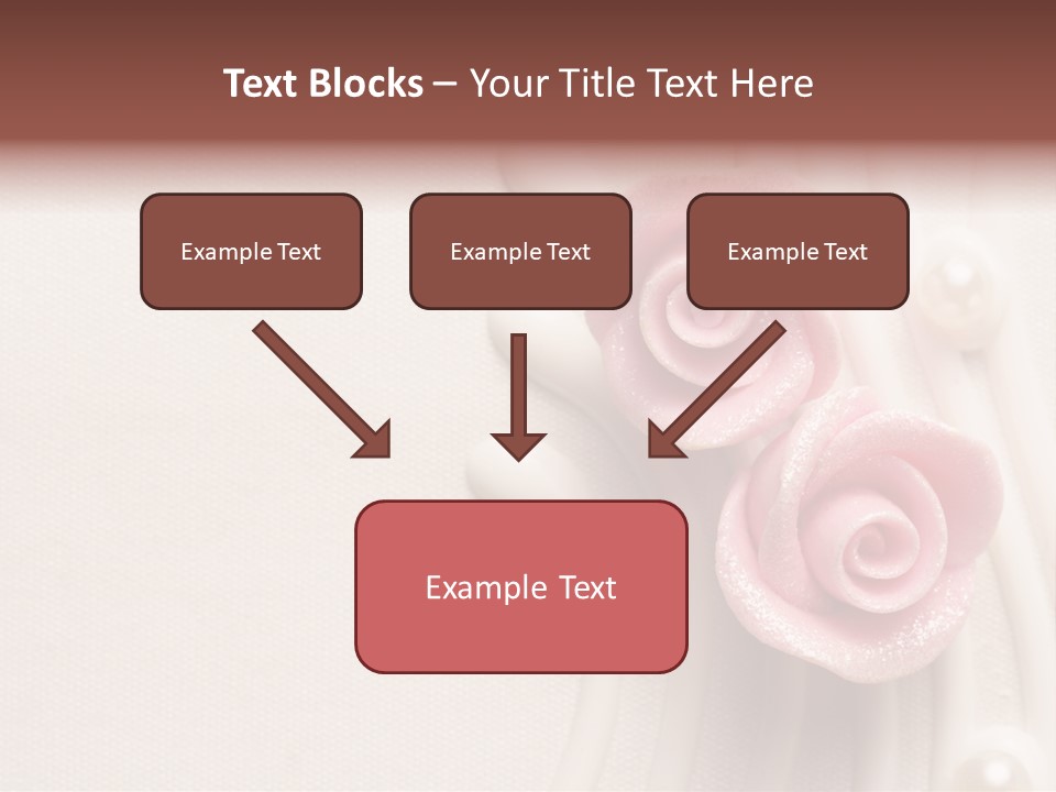 Cake Roses PowerPoint Template