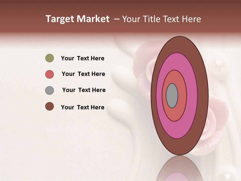 Cake Roses PowerPoint Template