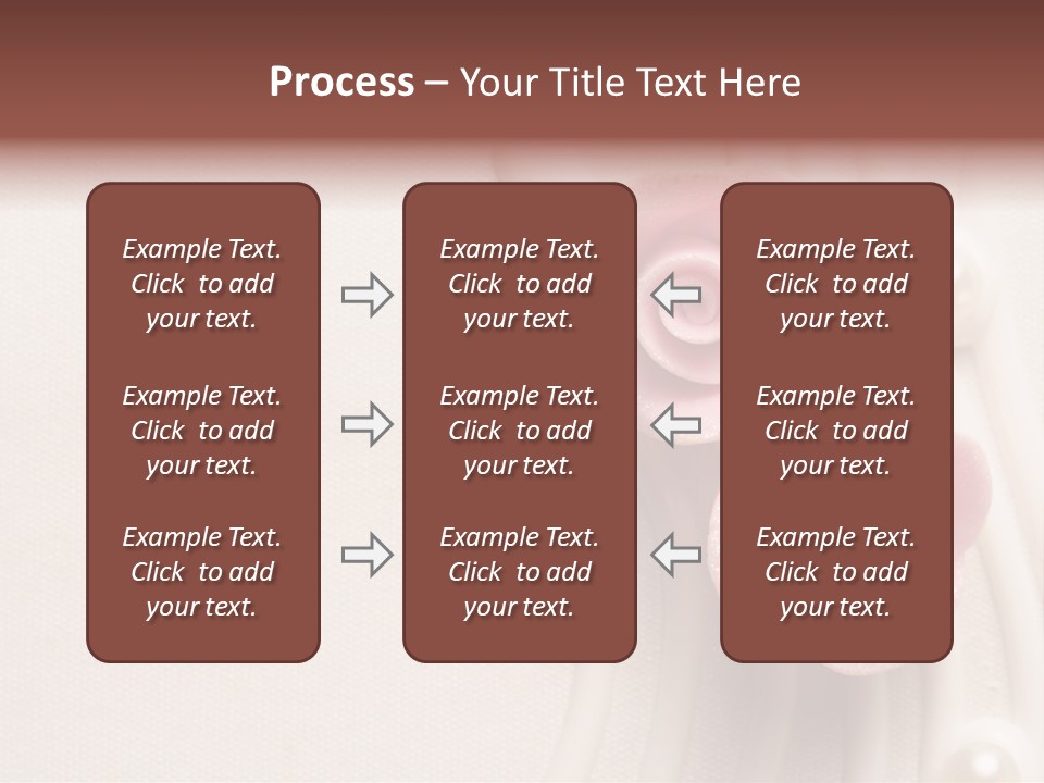 Cake Roses PowerPoint Template
