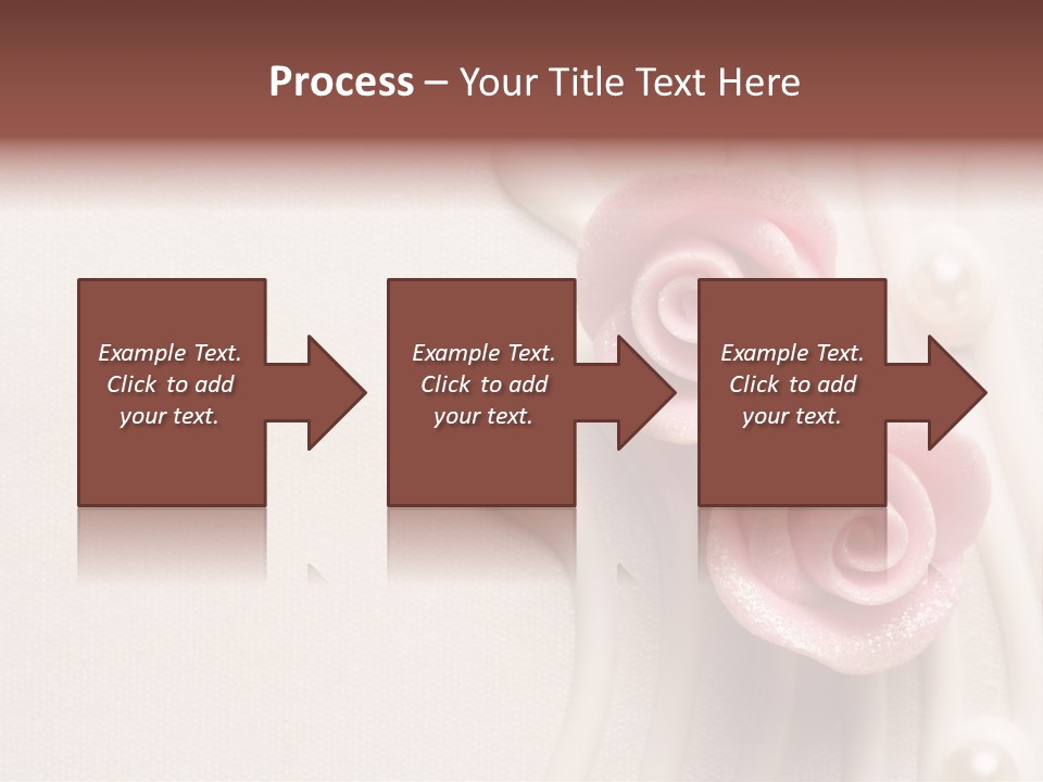 Cake Roses PowerPoint Template