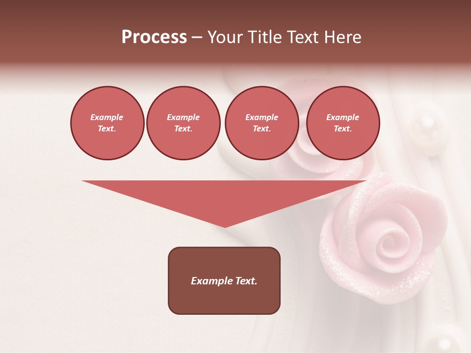 Cake Roses PowerPoint Template