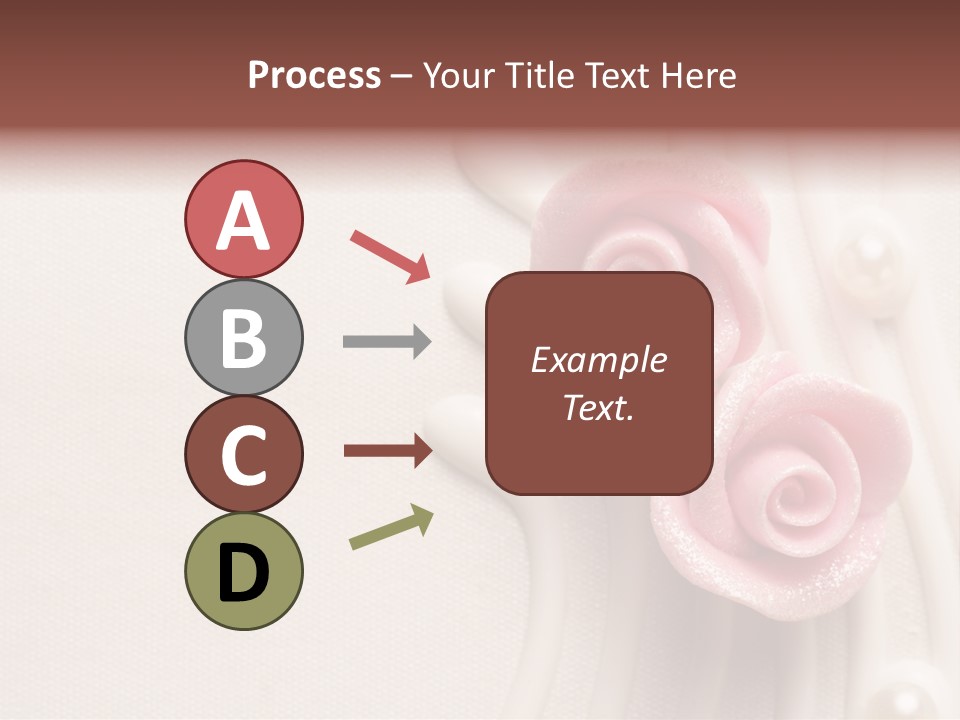 Cake Roses PowerPoint Template