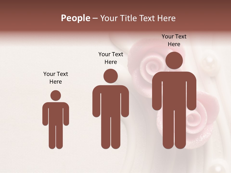 Cake Roses PowerPoint Template