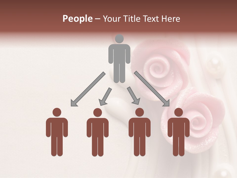 Cake Roses PowerPoint Template