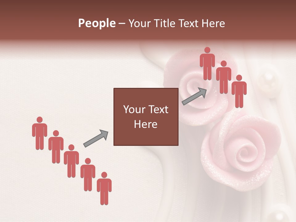 Cake Roses PowerPoint Template