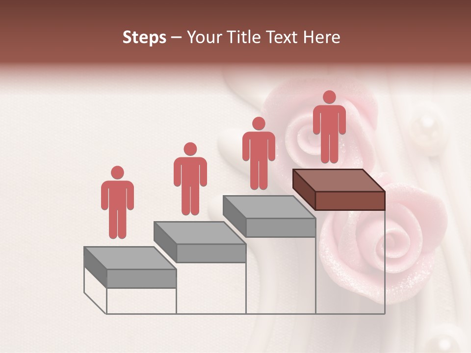 Cake Roses PowerPoint Template