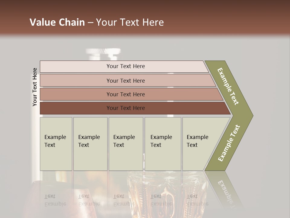 Tobacco Facetted Alcohol PowerPoint Template