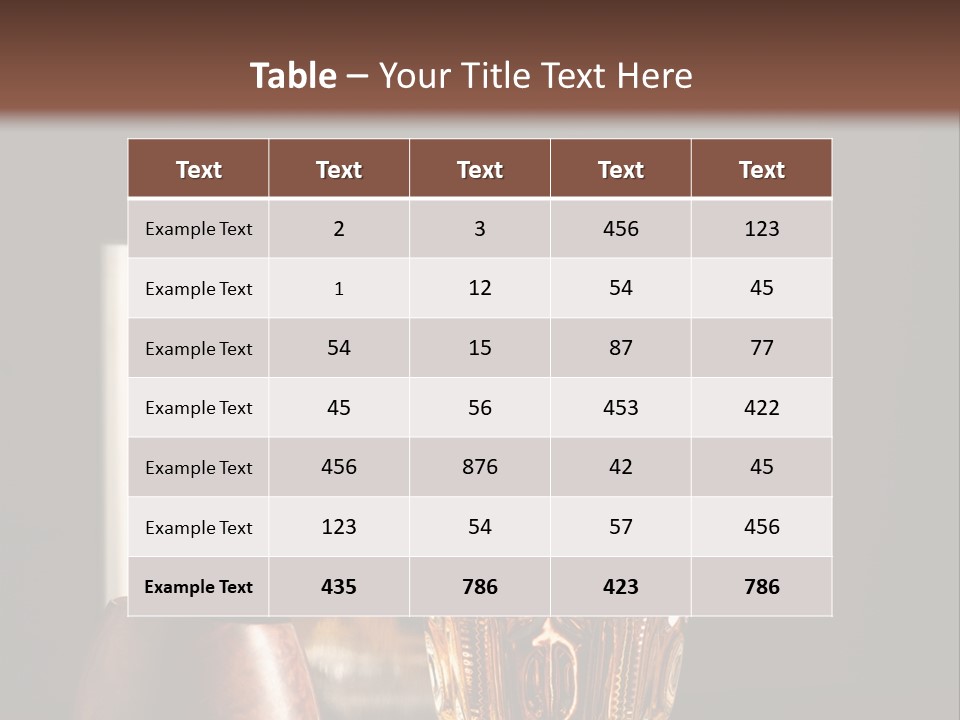 Tobacco Facetted Alcohol PowerPoint Template