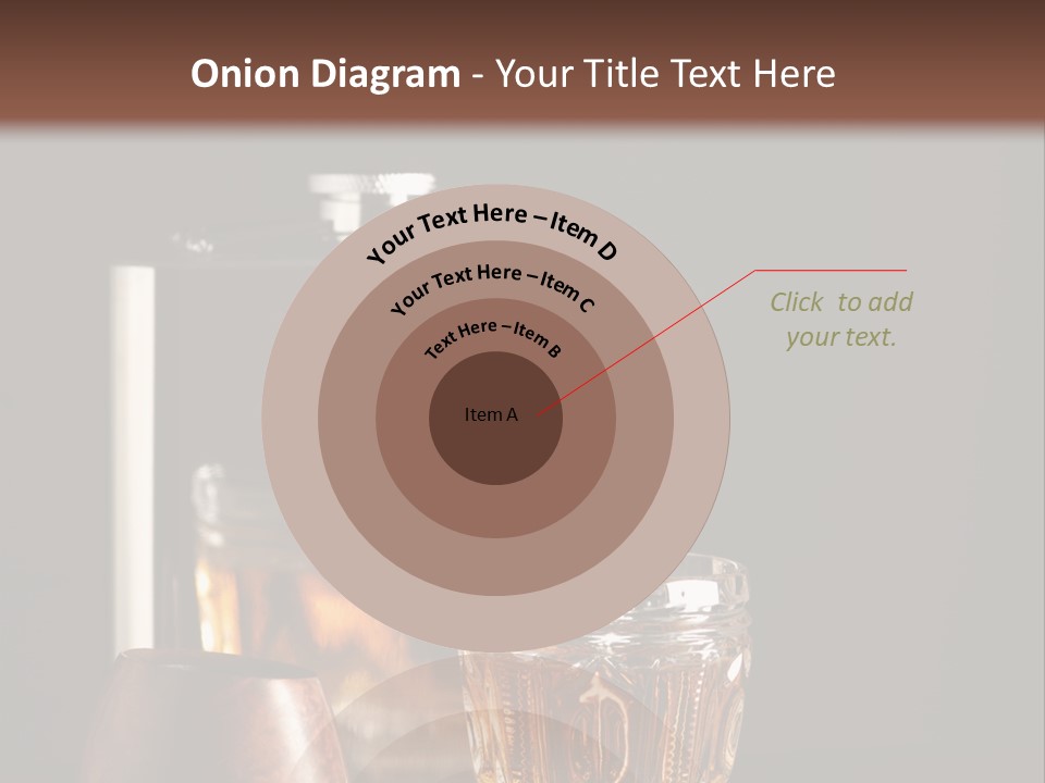 Tobacco Facetted Alcohol PowerPoint Template