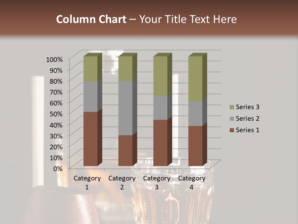 Tobacco Facetted Alcohol PowerPoint Template
