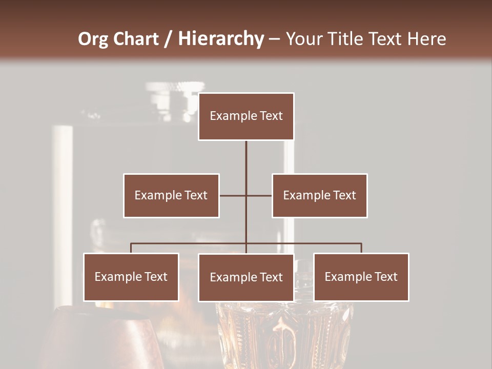 Tobacco Facetted Alcohol PowerPoint Template