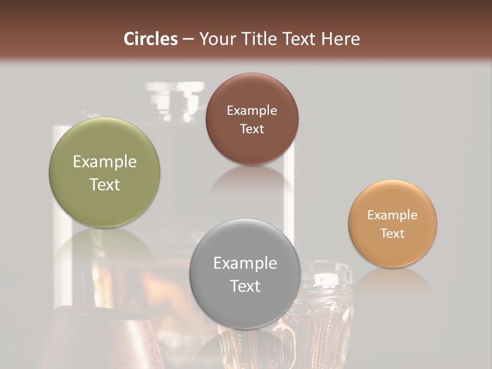 Tobacco Facetted Alcohol PowerPoint Template
