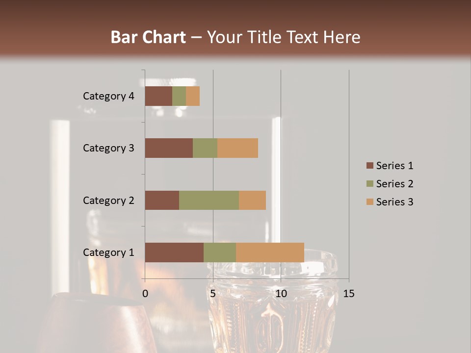 Tobacco Facetted Alcohol PowerPoint Template