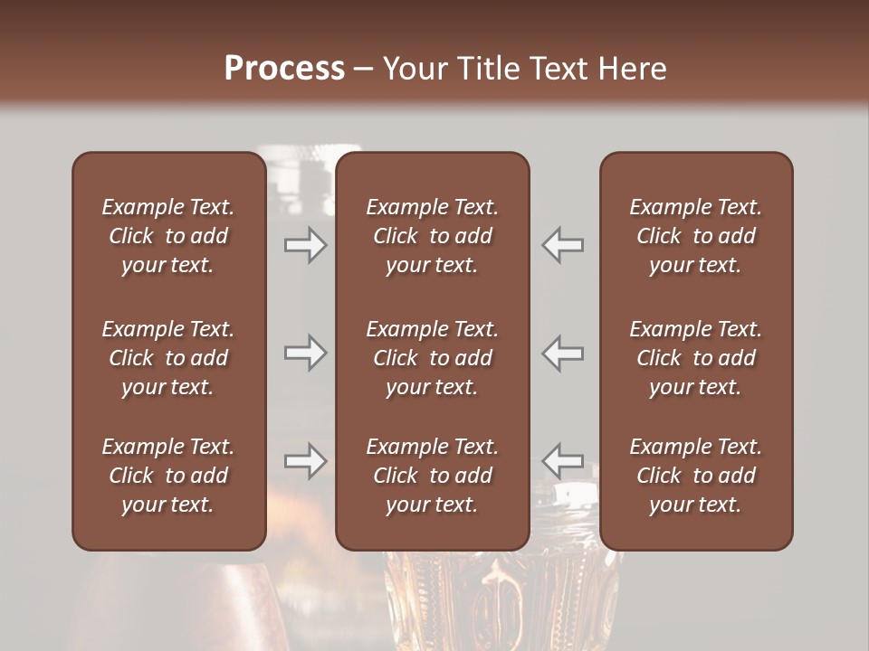 Tobacco Facetted Alcohol PowerPoint Template
