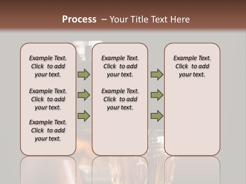 Tobacco Facetted Alcohol PowerPoint Template