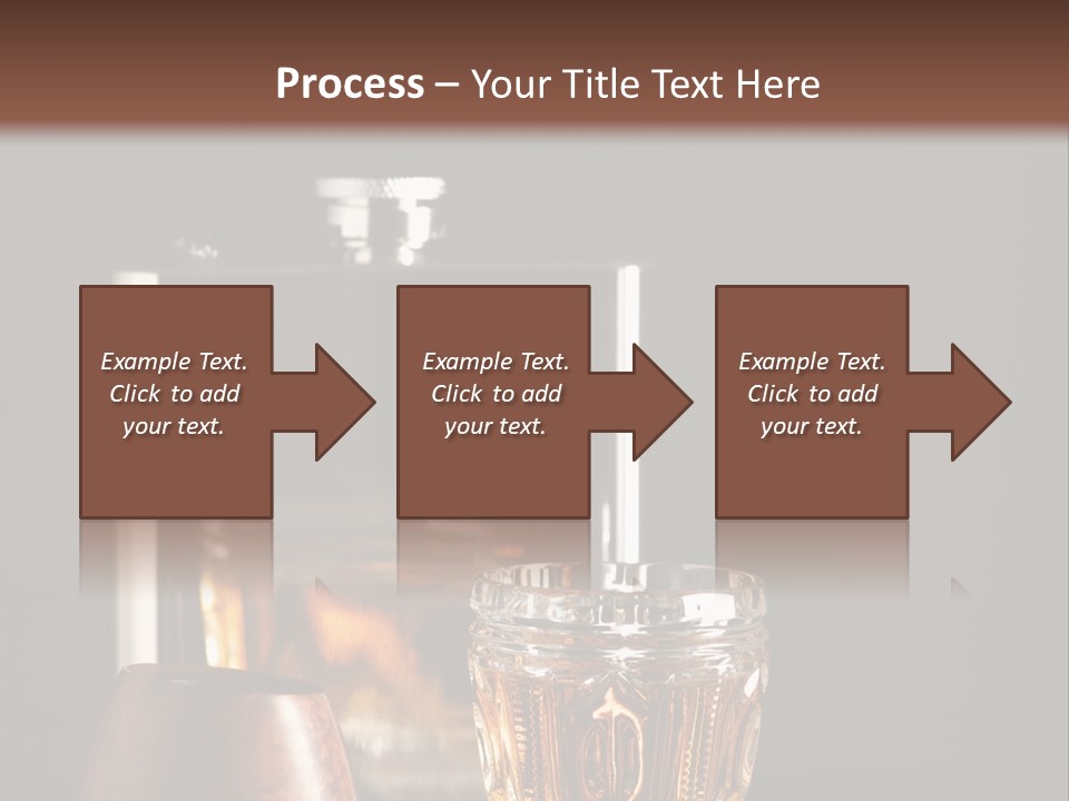 Tobacco Facetted Alcohol PowerPoint Template