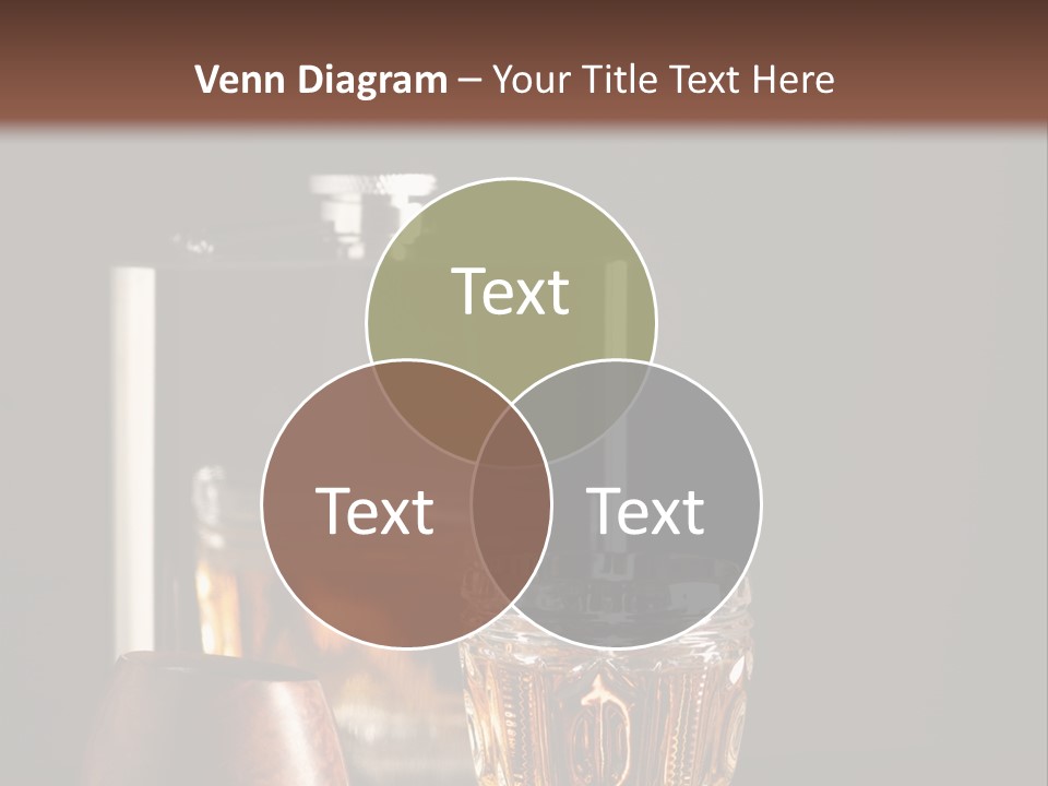 Tobacco Facetted Alcohol PowerPoint Template