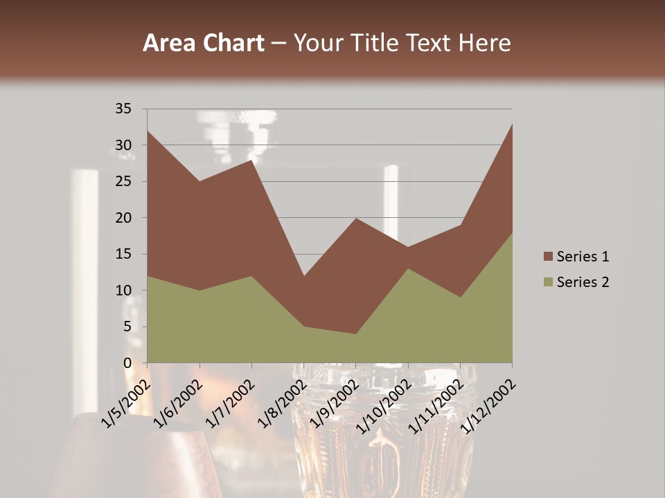 Tobacco Facetted Alcohol PowerPoint Template