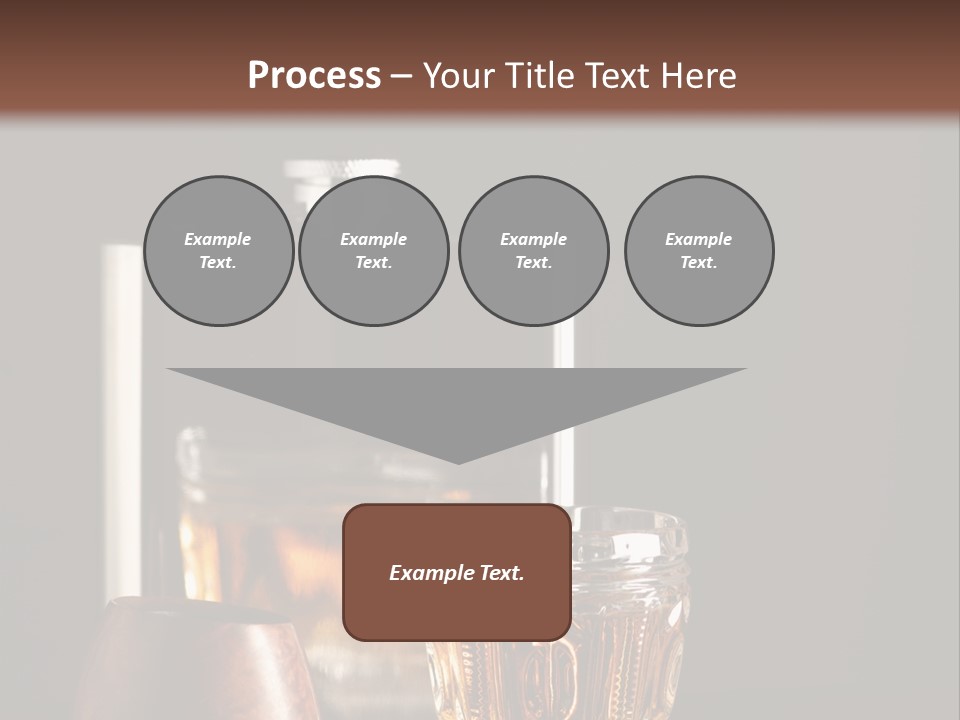 Tobacco Facetted Alcohol PowerPoint Template