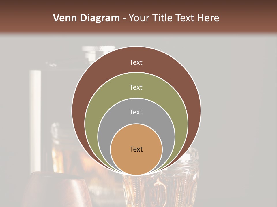 Tobacco Facetted Alcohol PowerPoint Template
