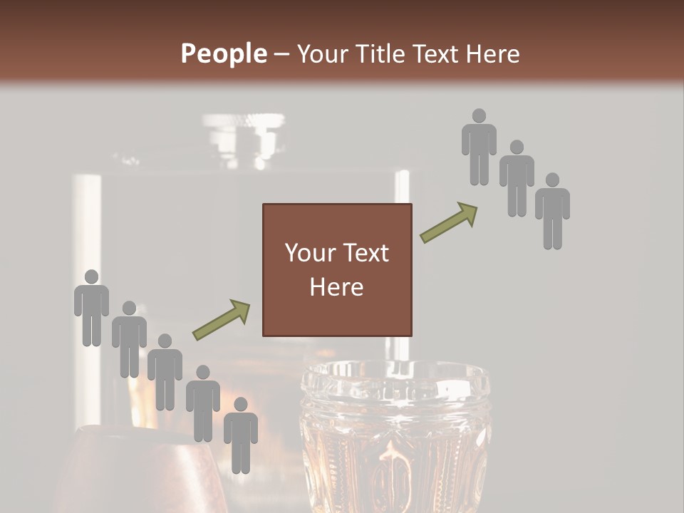 Tobacco Facetted Alcohol PowerPoint Template