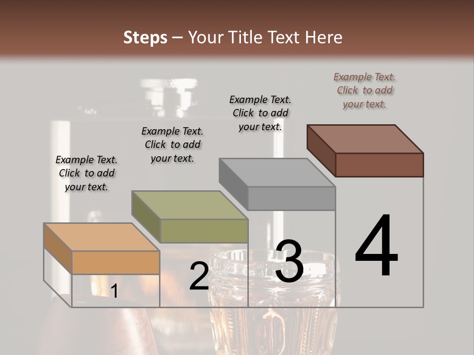 Tobacco Facetted Alcohol PowerPoint Template