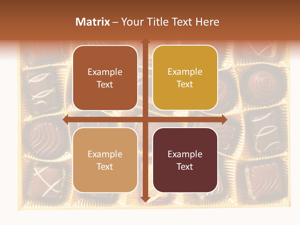 Praline Box PowerPoint Template