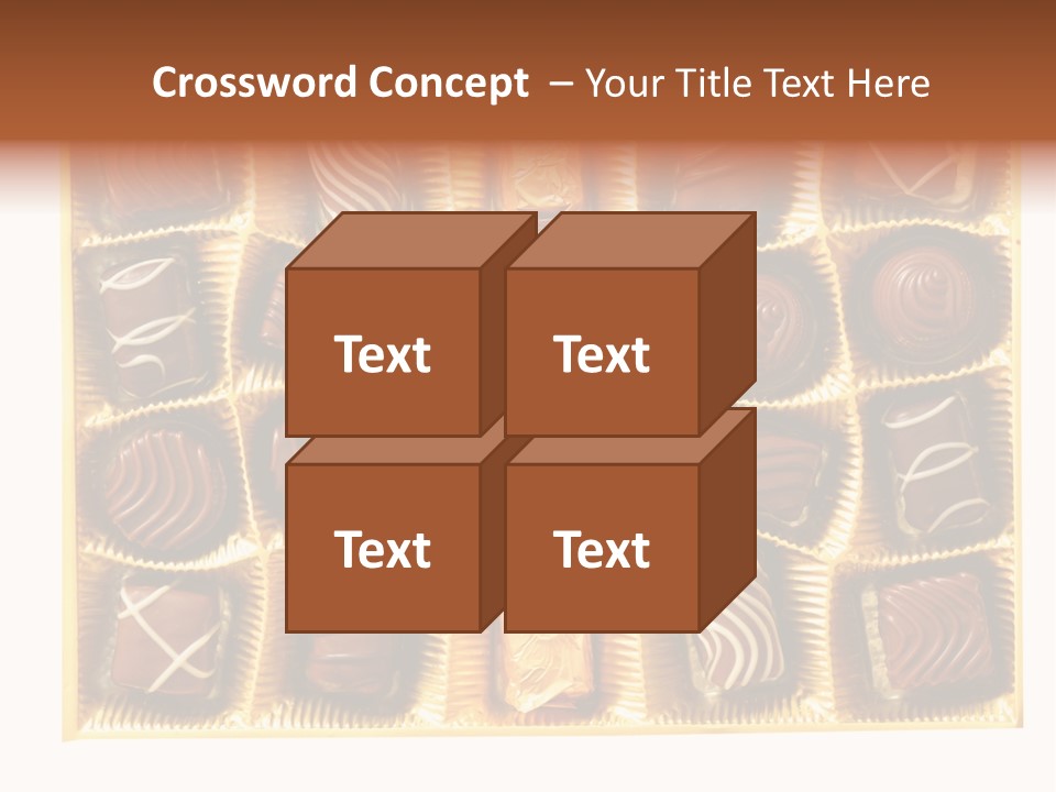 Praline Box PowerPoint Template