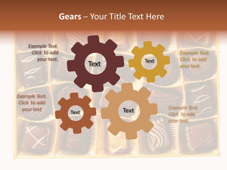 Praline Box PowerPoint Template