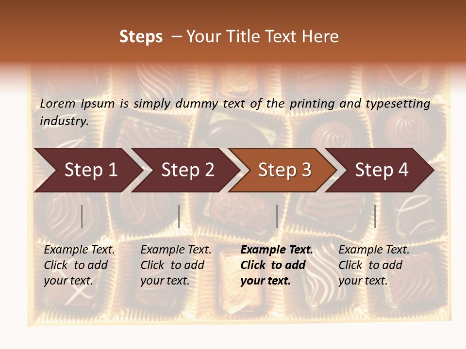 Praline Box PowerPoint Template