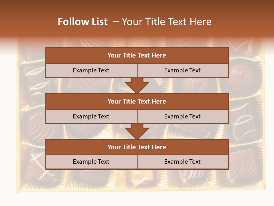 Praline Box PowerPoint Template