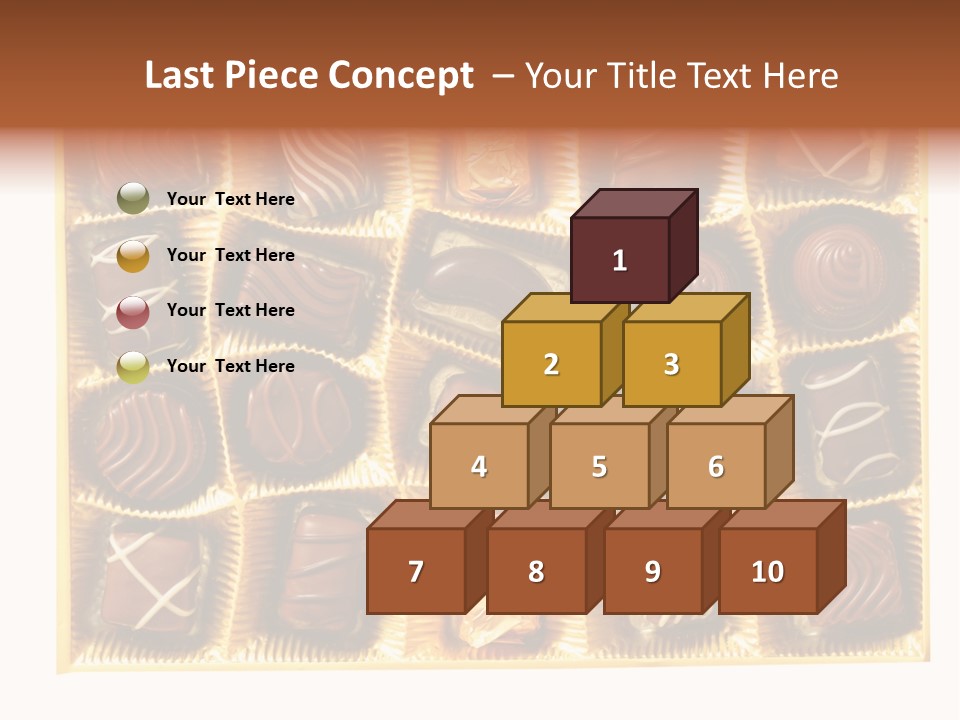 Praline Box PowerPoint Template